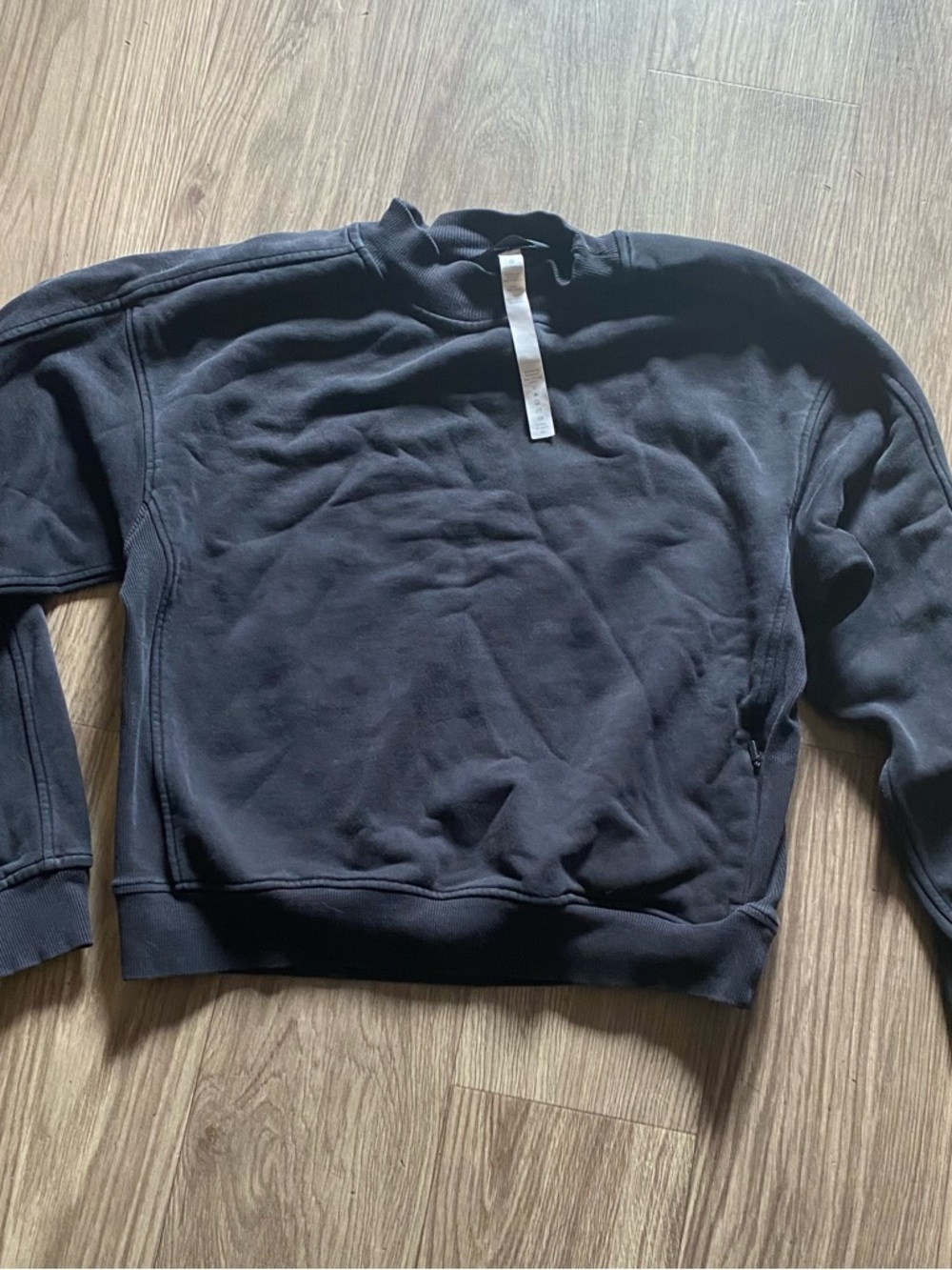 lululemon athletica Men's Black Crewneck Pullover